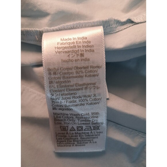 J.Crew Pintuck Mixy Dress Midi Edgewater Blue CK707 TINY MARK Size M NWT - Picture 11 of 12